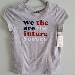 Light Gray Tee, We Are The Future